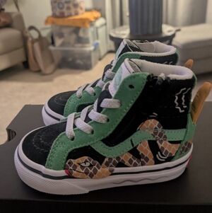 Brand New Baby Boys High Top Vans.